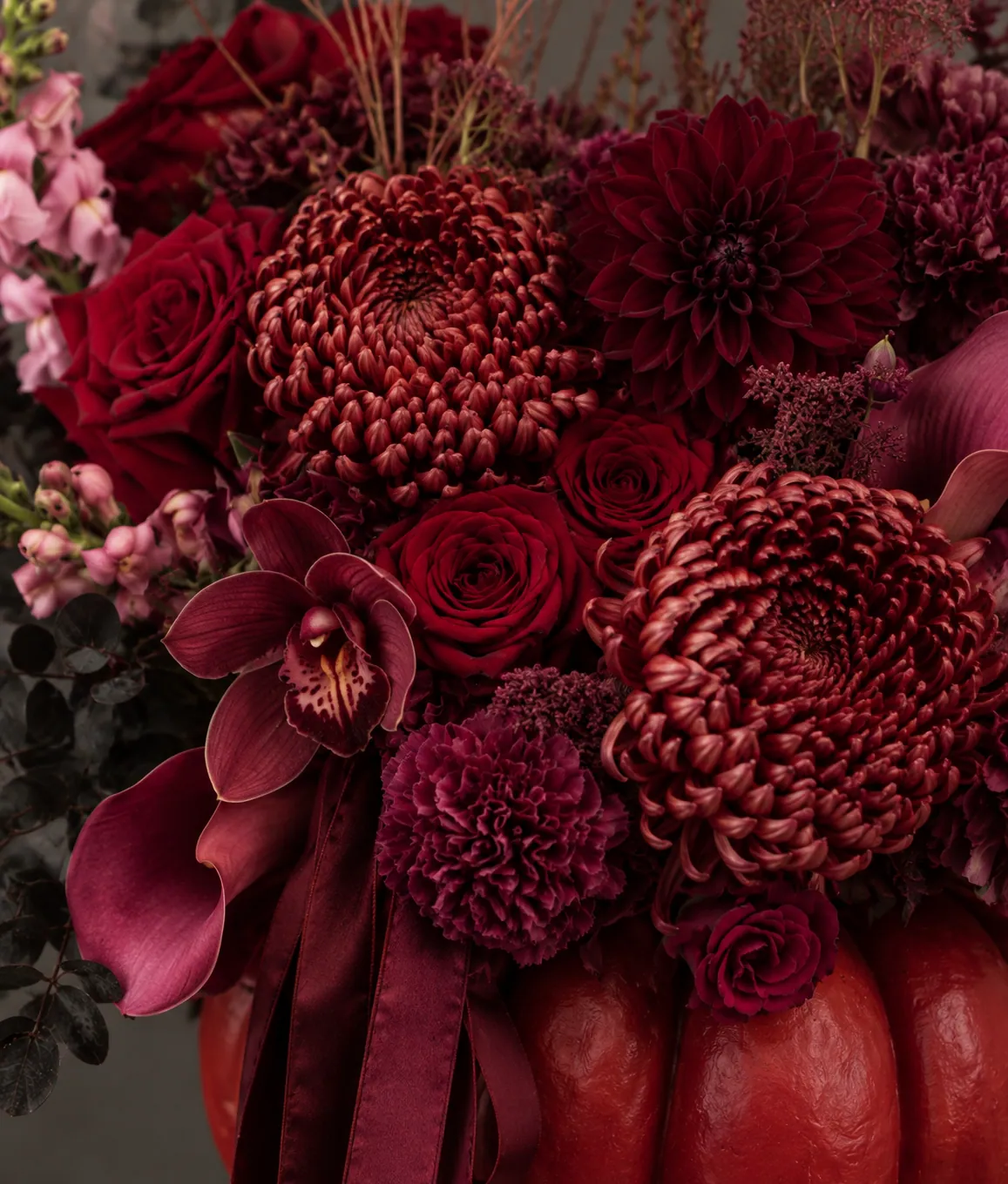 Deadly Bloom floral arrangement by TB Creative