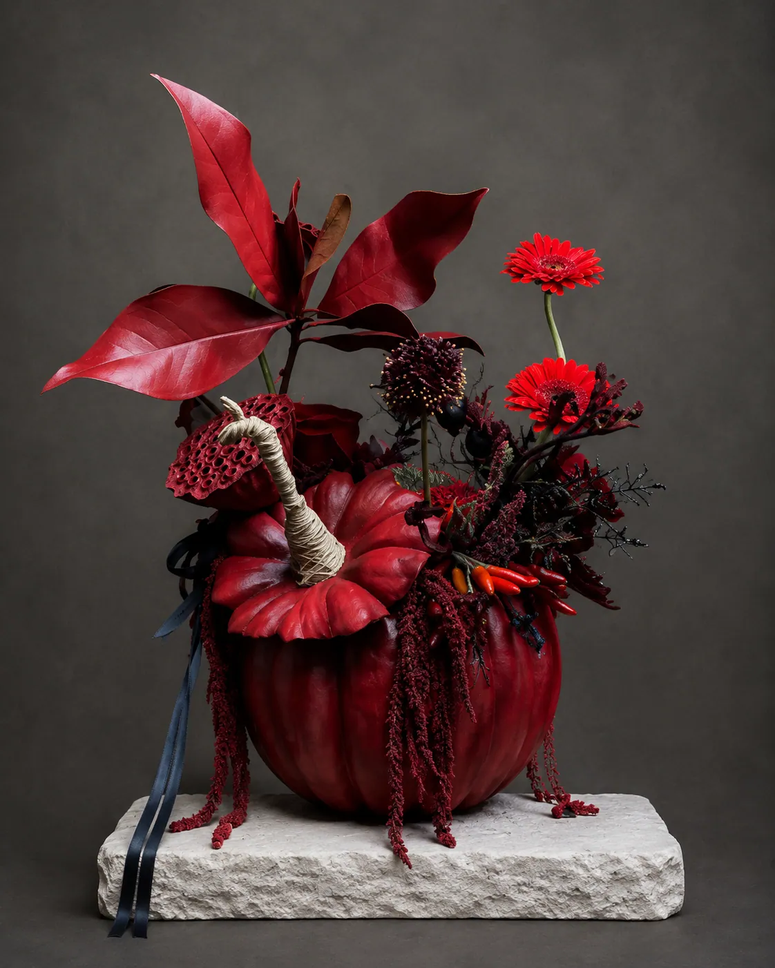 Bloody Mary arrangement, front view
